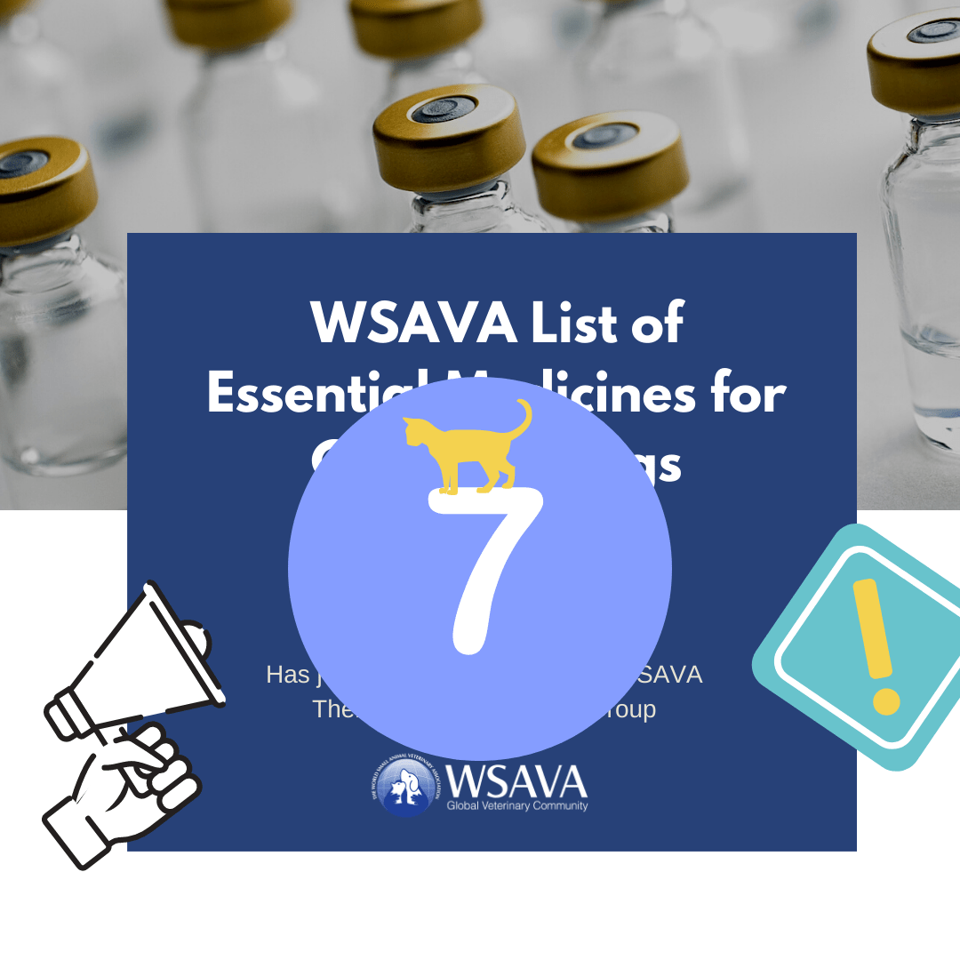 2020 Countdown – WSAVA List of Essential Medicines – Insta